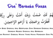Doa Buka Puasa Ramadhan dan Artinya Secara Lengkap