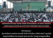 IMAM JALALUDDIN AS SUYUTHI TENTANG MAULID NABI